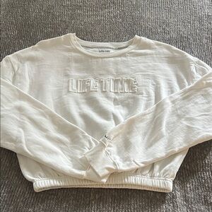 LifeTime Cropped Sweatshirt